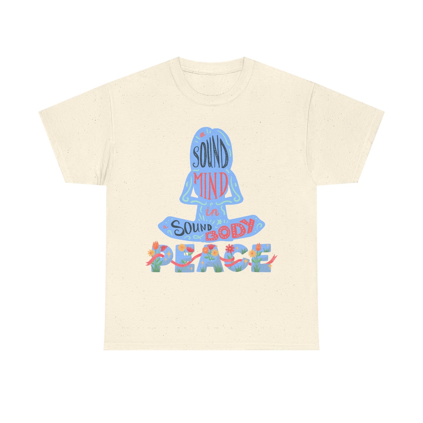 Mindful Meditation Tee, Mindfulness Apparel, Yoga Gift