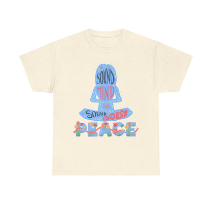 Mindful Meditation Tee, Mindfulness Apparel, Yoga Gift