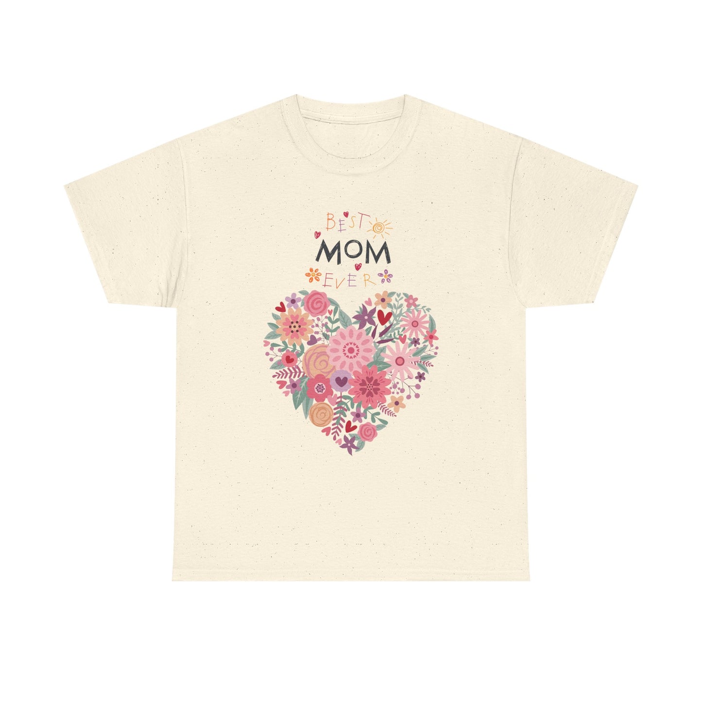 Best Mom Ever Women’s T-Shirt - Floral Apparel
