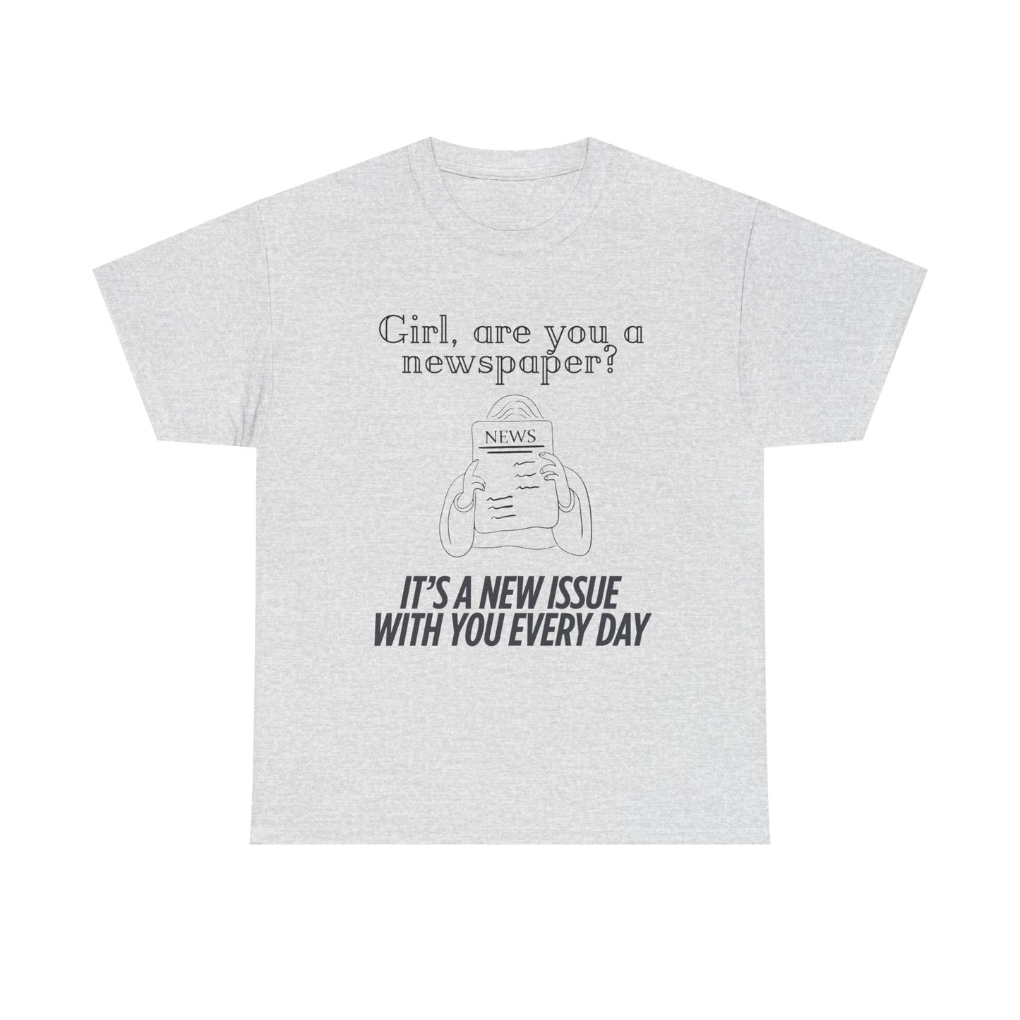 Are you a newpaper? - Tee