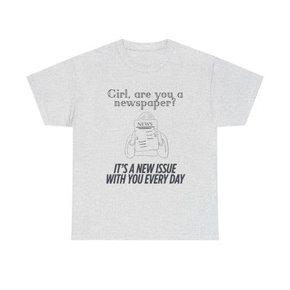Are you a newpaper? - Tee