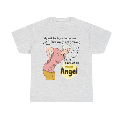 My Back Hurts, Cause I Am Such an Angel