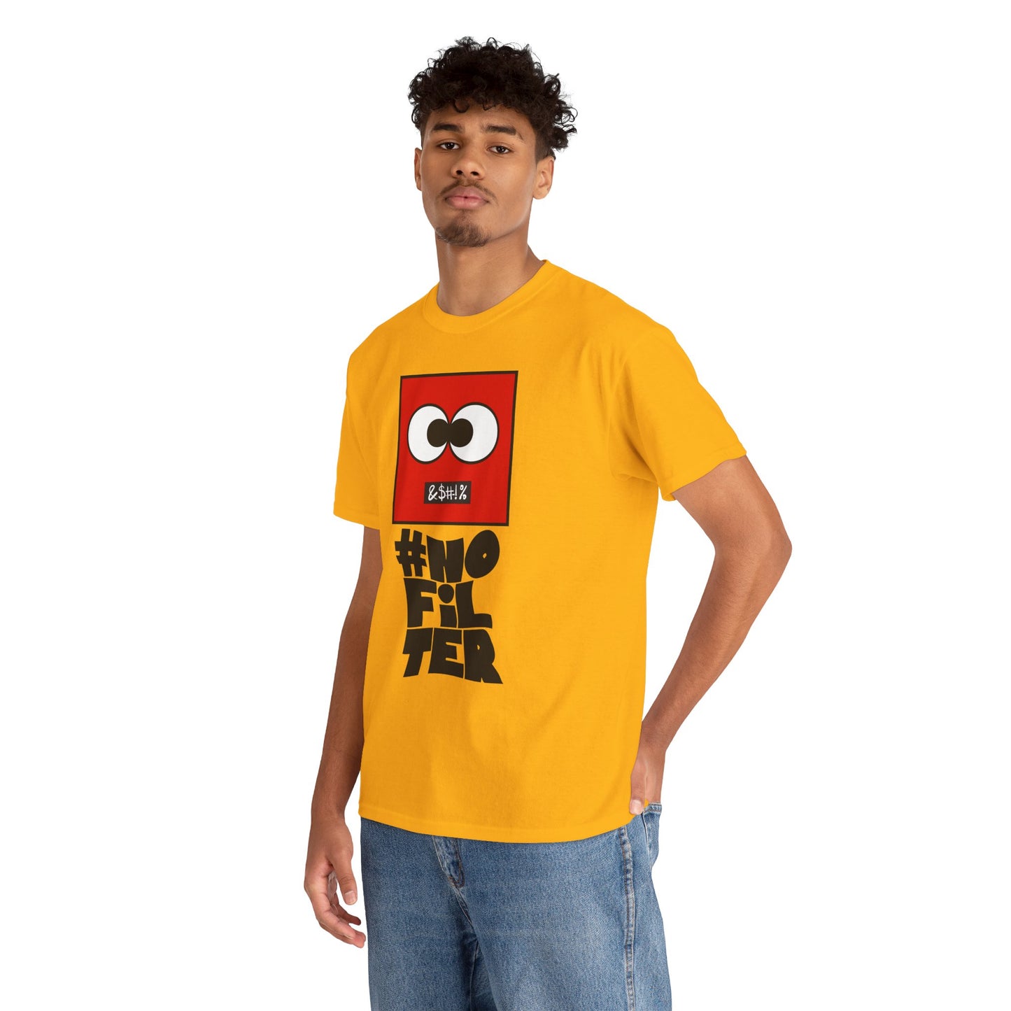 #NoFilter Unisex Casual Graphic T-Shirt