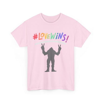 #LOVEWINS! Unisex Heavy Cotton Tee - Celebrate Love and Equality