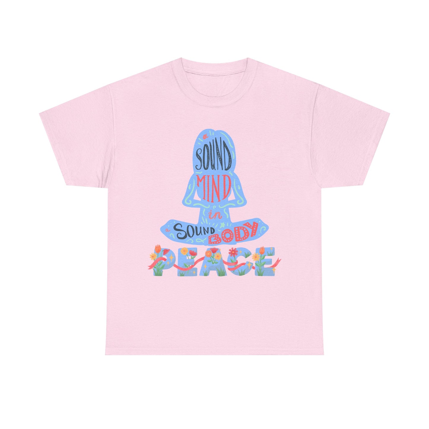 Mindful Meditation Tee, Mindfulness Apparel, Yoga Gift