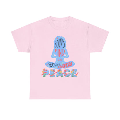 Mindful Meditation Tee, Mindfulness Apparel, Yoga Gift