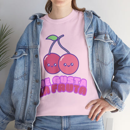 Cute Cherry Graphic Tee, Fruit Lover Shirt, Kawaii Style, Unisex Cotton T-Shirt, Fun Gift for Friends,