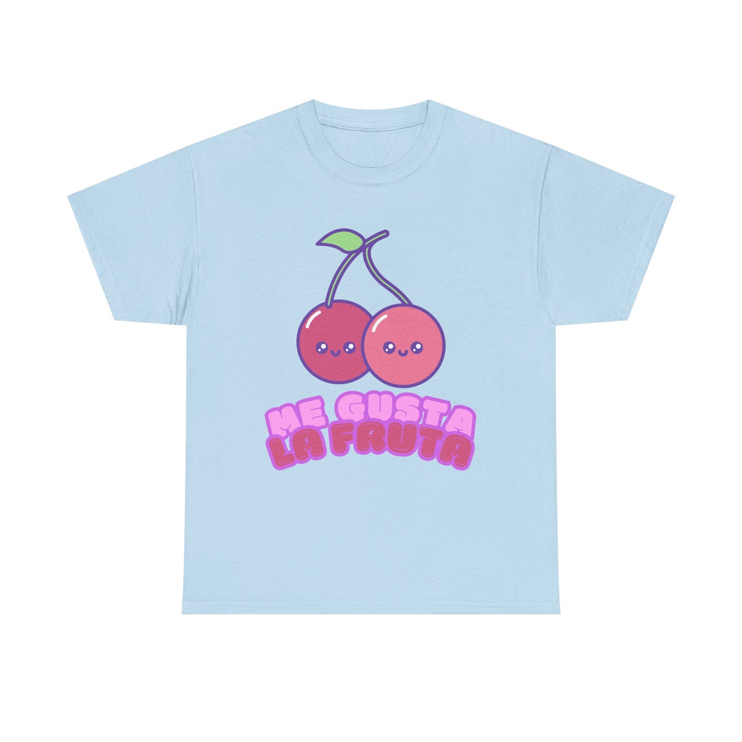 Cute Cherry Graphic Tee, Fruit Lover Shirt, Kawaii Style, Unisex Cotton T-Shirt, Fun Gift for Friends,