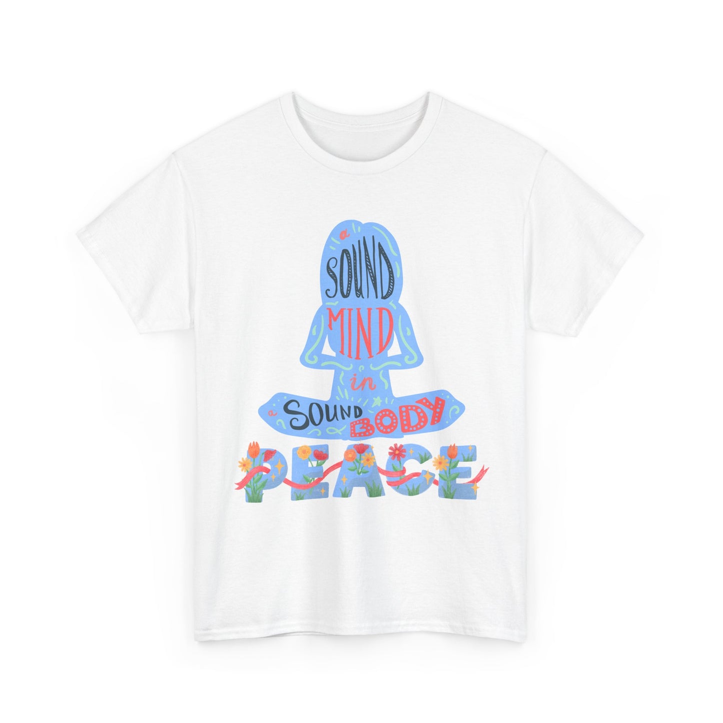 Mindful Meditation Tee, Mindfulness Apparel, Yoga Gift