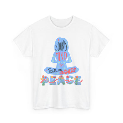 Mindful Meditation Tee, Mindfulness Apparel, Yoga Gift