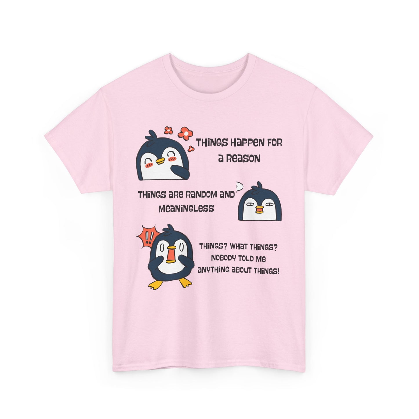 Penguin Things - Funny Graphic Tee, Gift for Friends