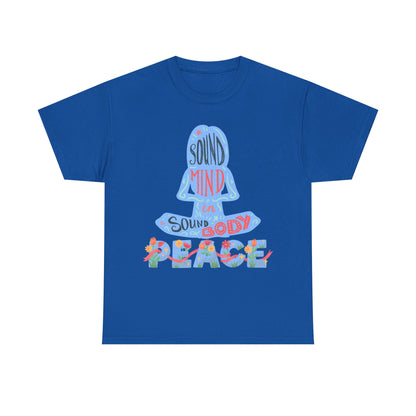 Mindful Meditation Tee, Mindfulness Apparel, Yoga Gift