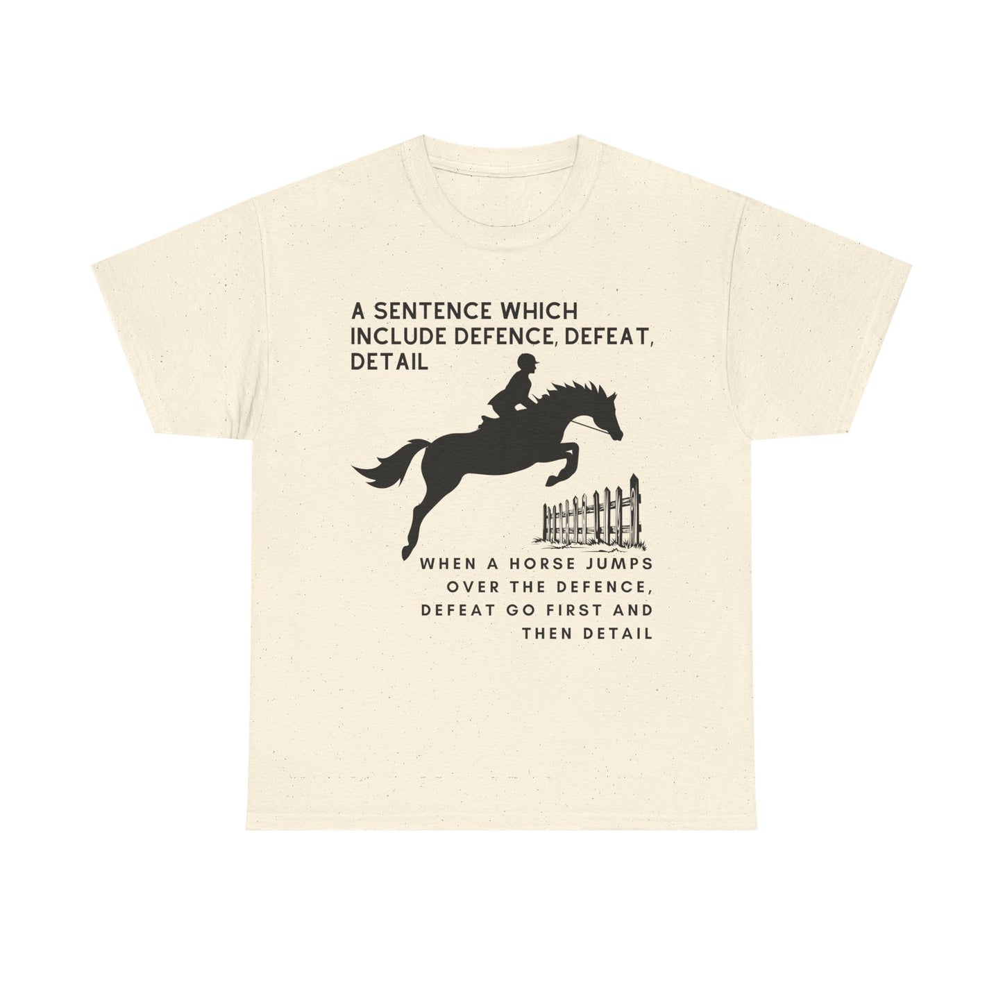 Defence, Defeat, Detail - Tee