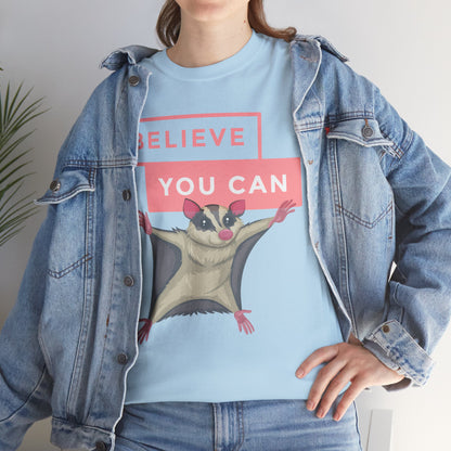 Flying Squirrel Motivational Tee