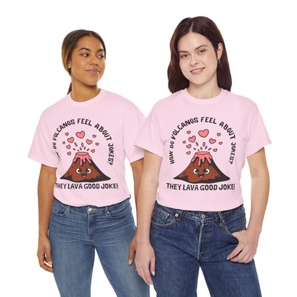 Volcano Joke Tee