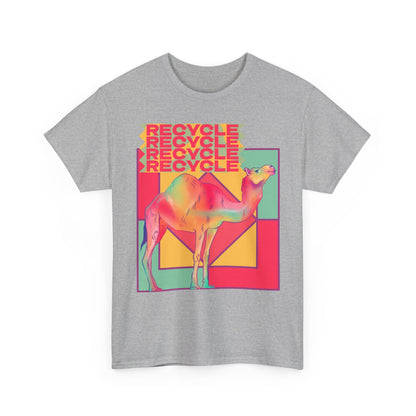 Camel Recycle Eco-Friendly T-Shirt,  Gift for Environmentalists