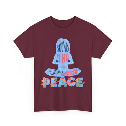 Mindful Meditation Tee, Mindfulness Apparel, Yoga Gift