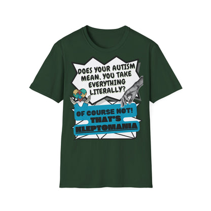 Autistic joke T-Shirt Design | Unisex Tee