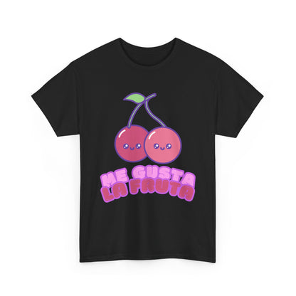 Cute Cherry Graphic Tee, Fruit Lover Shirt, Kawaii Style, Unisex Cotton T-Shirt, Fun Gift for Friends,