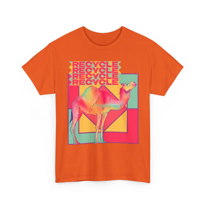 Camel Recycle Eco-Friendly T-Shirt,  Gift for Environmentalists