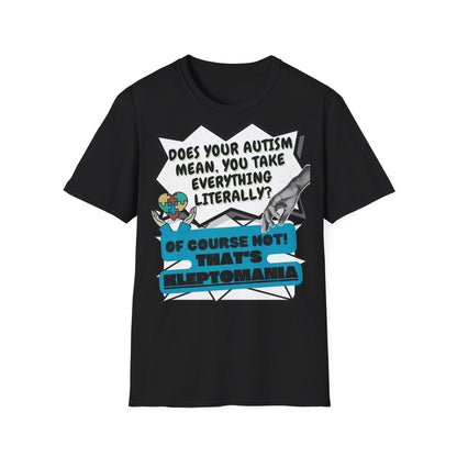 Autistic joke T-Shirt Design | Unisex Tee