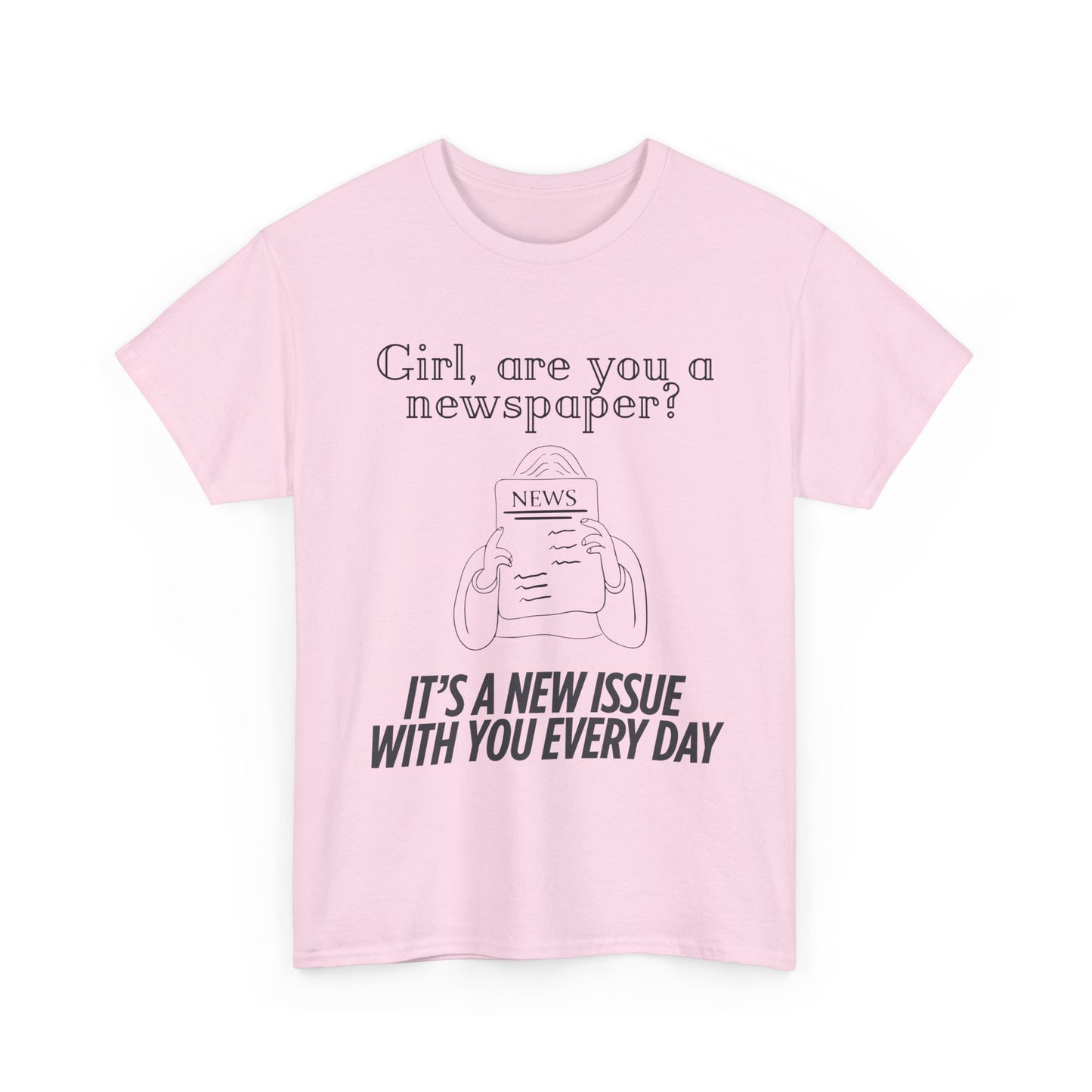 Are you a newpaper? - Tee