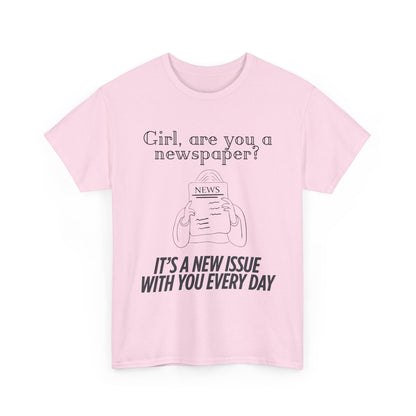 Are you a newpaper? - Tee