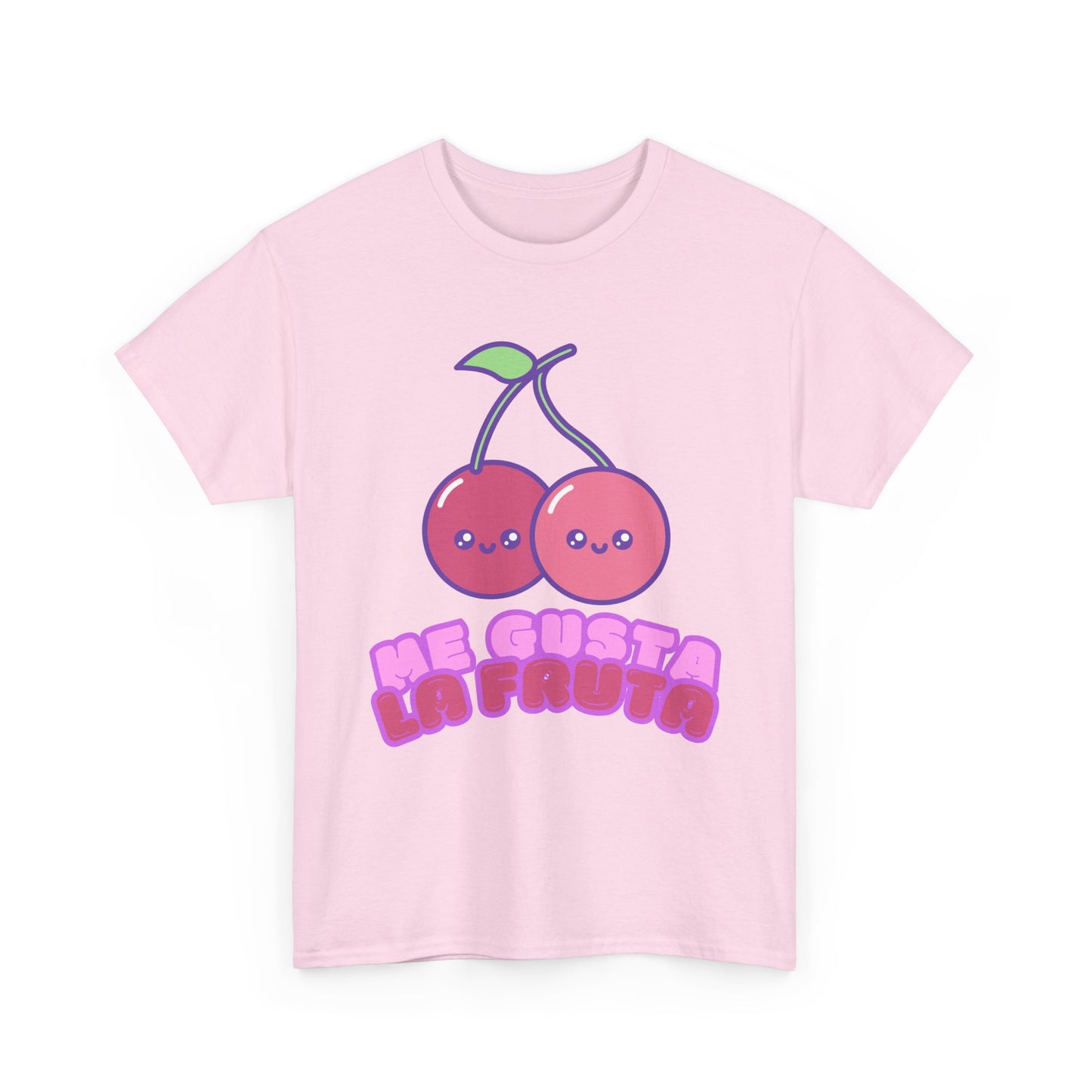 Cute Cherry Graphic Tee, Fruit Lover Shirt, Kawaii Style, Unisex Cotton T-Shirt, Fun Gift for Friends,