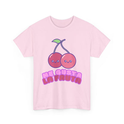 Cute Cherry Graphic Tee, Fruit Lover Shirt, Kawaii Style, Unisex Cotton T-Shirt, Fun Gift for Friends,