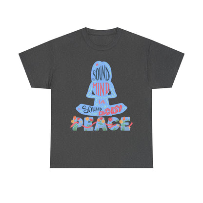Mindful Meditation Tee, Mindfulness Apparel, Yoga Gift