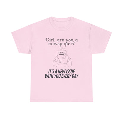 Are you a newpaper? - Tee