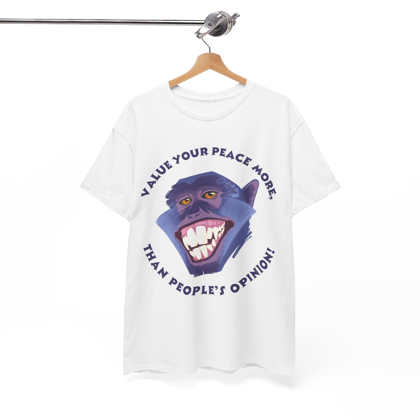 Value Your Peace - Inspirational Quote Shirt, Motivational Apparel, Gift for Self-Care