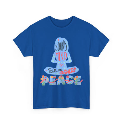 Mindful Meditation Tee, Mindfulness Apparel, Yoga Gift