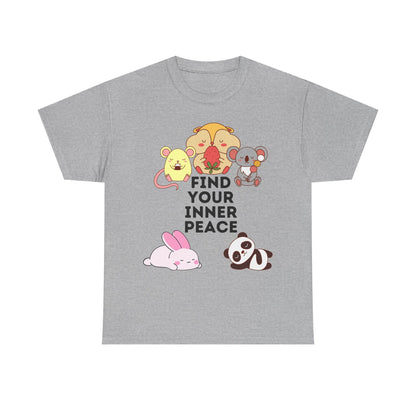 Find Your Inner Peace -Shirt for Animal Lovers