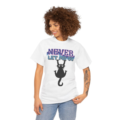 'Never Let Me Go' Cat Tee