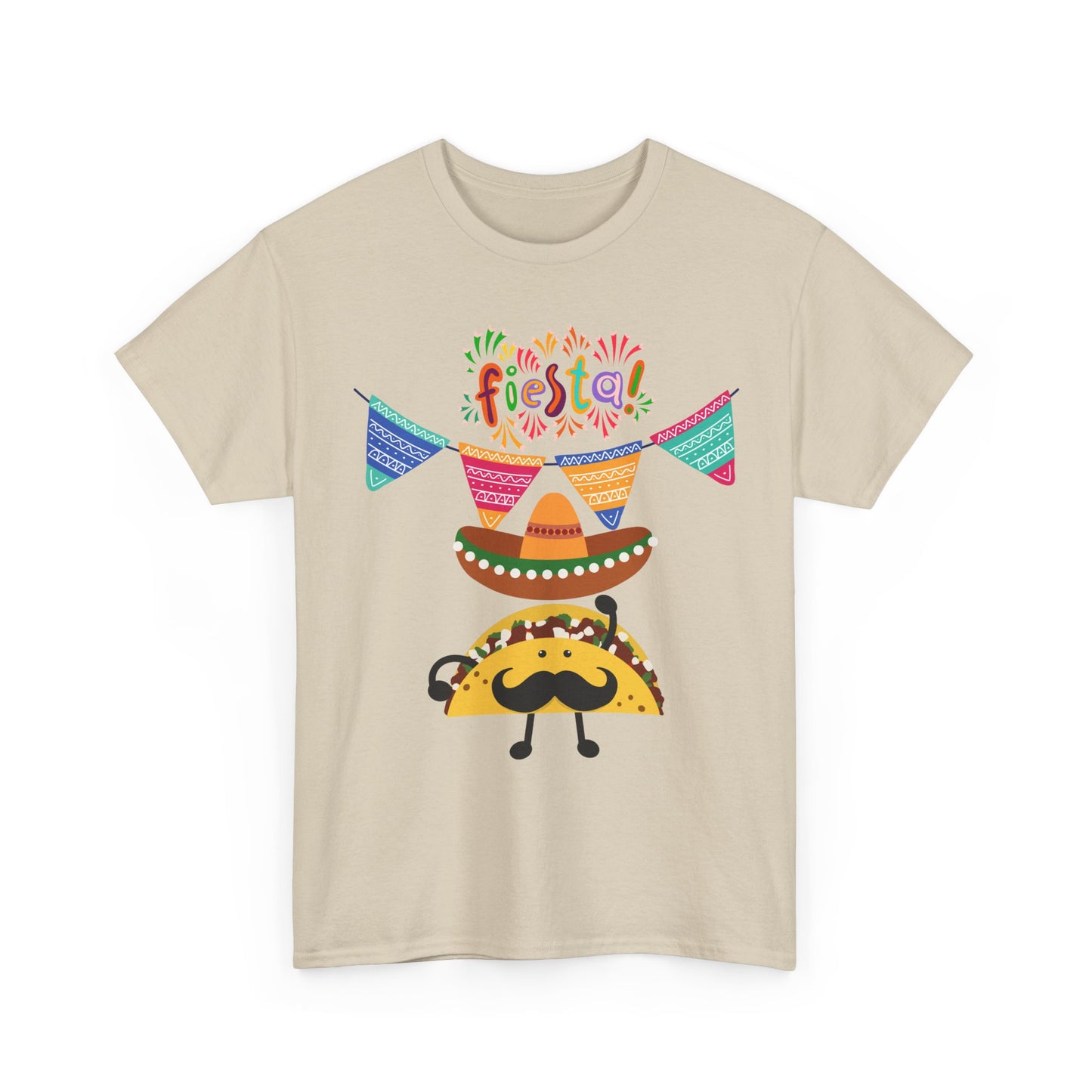 Fiesta Taco Party Tee, Taco Lover Gift, Celebration Apparel, Party Wear