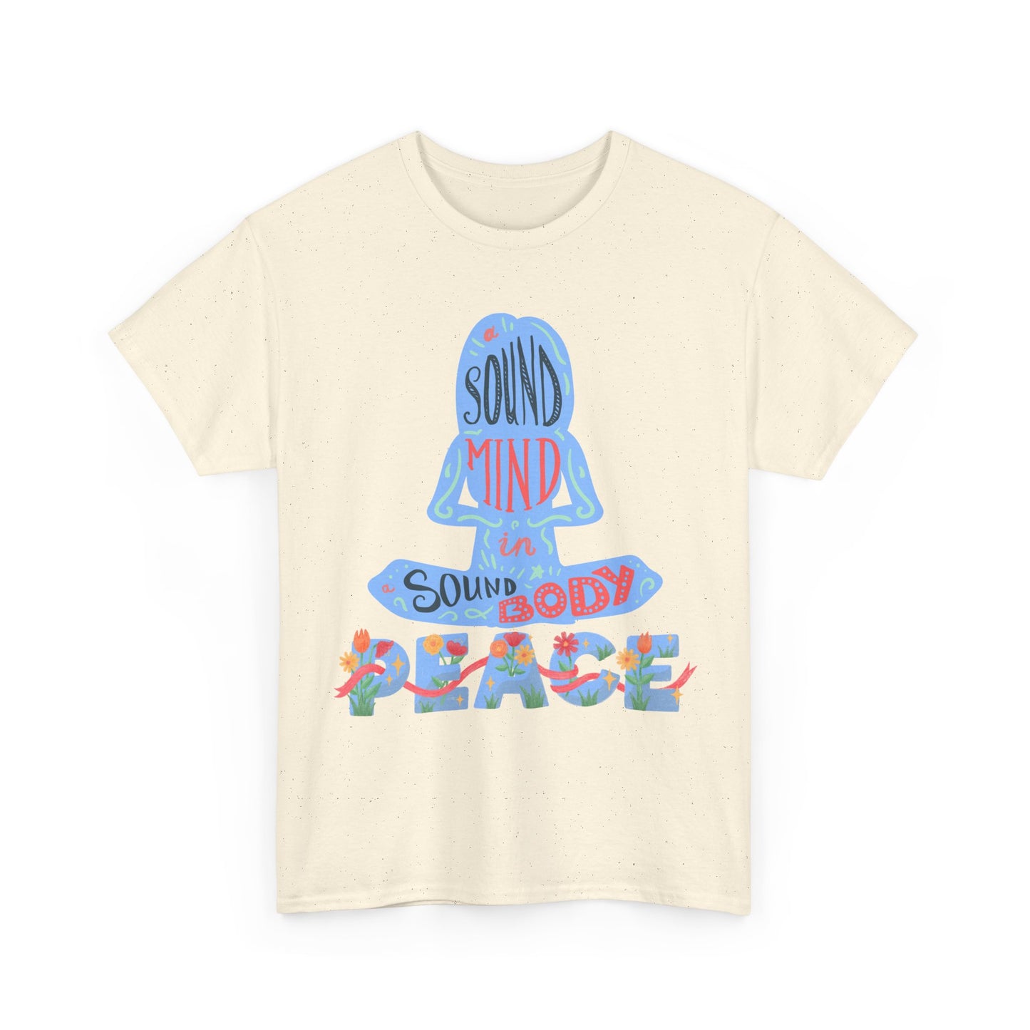 Mindful Meditation Tee, Mindfulness Apparel, Yoga Gift