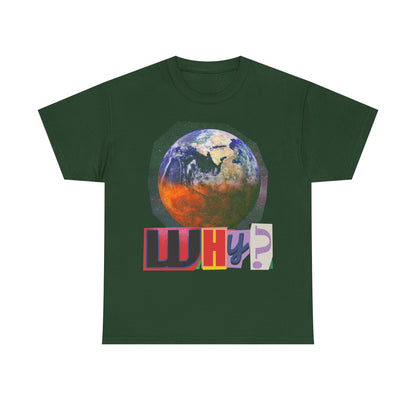 Why? - Earth Graphic T-Shirt
