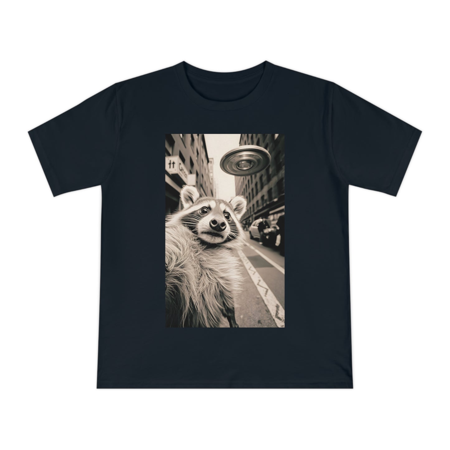 Raccoon in the accident Selfie - Unisex Classic Jersey T-shirt