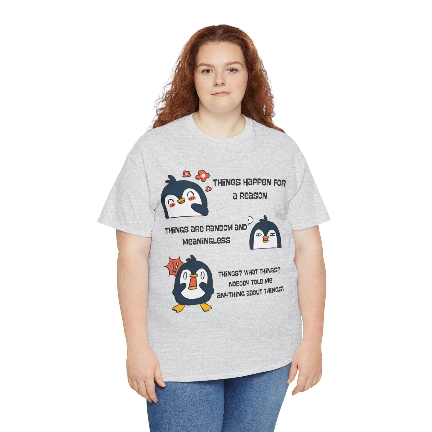 Penguin Things - Funny Graphic Tee, Gift for Friends