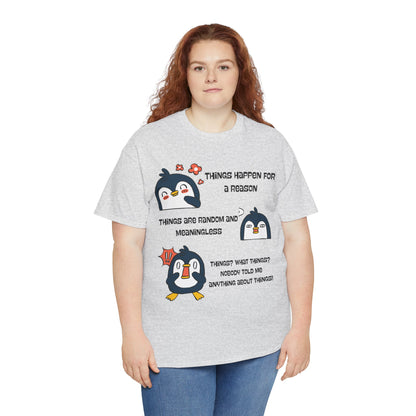 Penguin Things - Funny Graphic Tee, Gift for Friends
