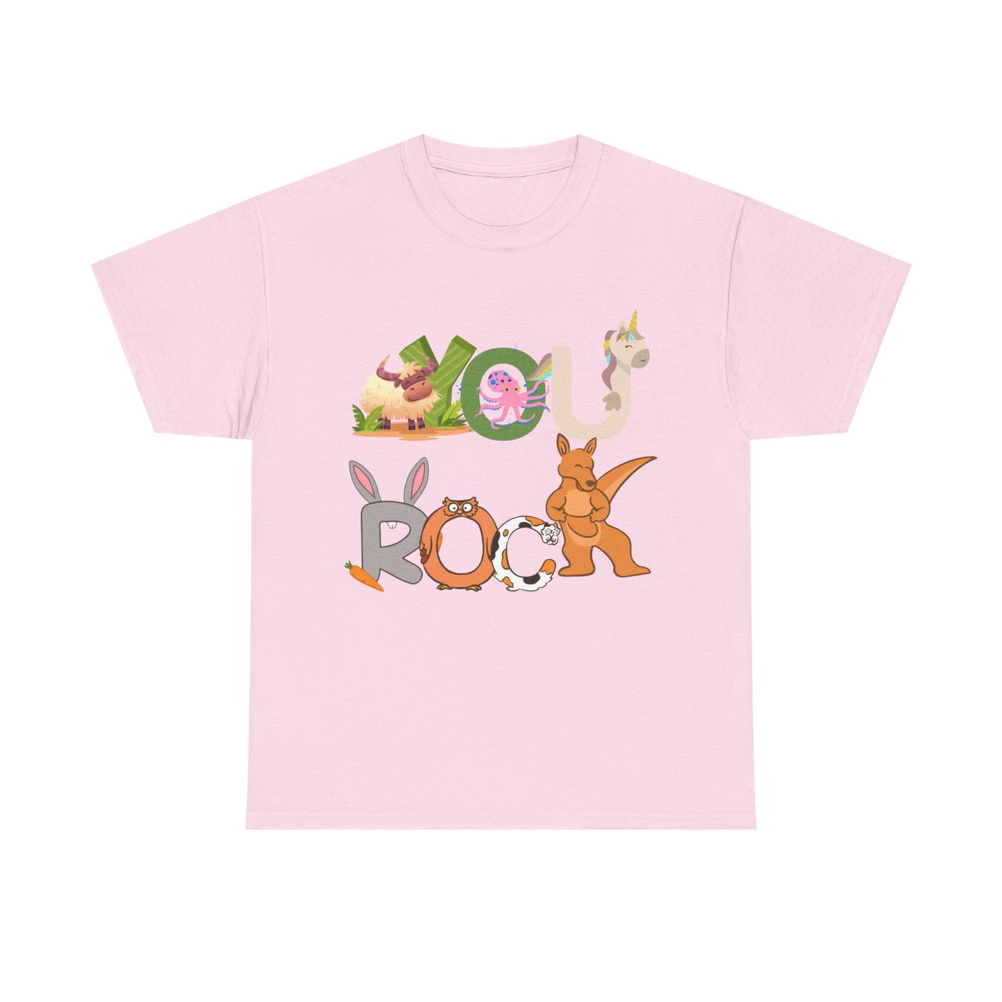 You Rock  - Fun Animal Design, Gift for Kids, Encouragement Tee