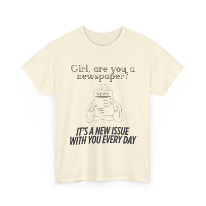 Are you a newpaper? - Tee