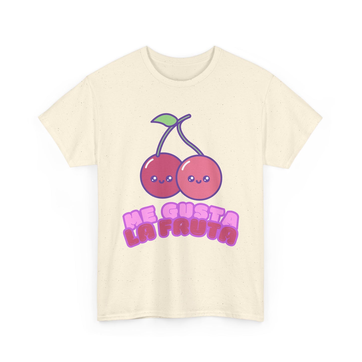 Cute Cherry Graphic Tee, Fruit Lover Shirt, Kawaii Style, Unisex Cotton T-Shirt, Fun Gift for Friends,
