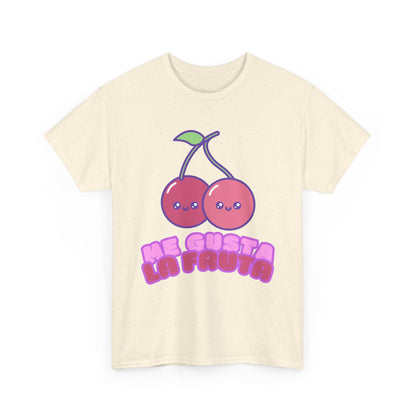 Cute Cherry Graphic Tee, Fruit Lover Shirt, Kawaii Style, Unisex Cotton T-Shirt, Fun Gift for Friends,
