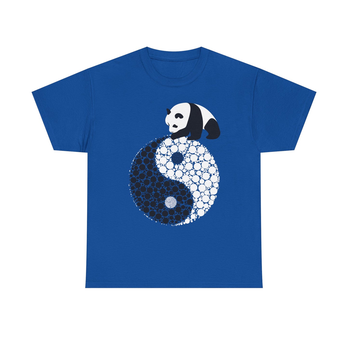 Panda Yin Yang Unisex Heavy Cotton Tee