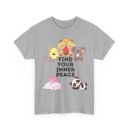 Find Your Inner Peace -Shirt for Animal Lovers