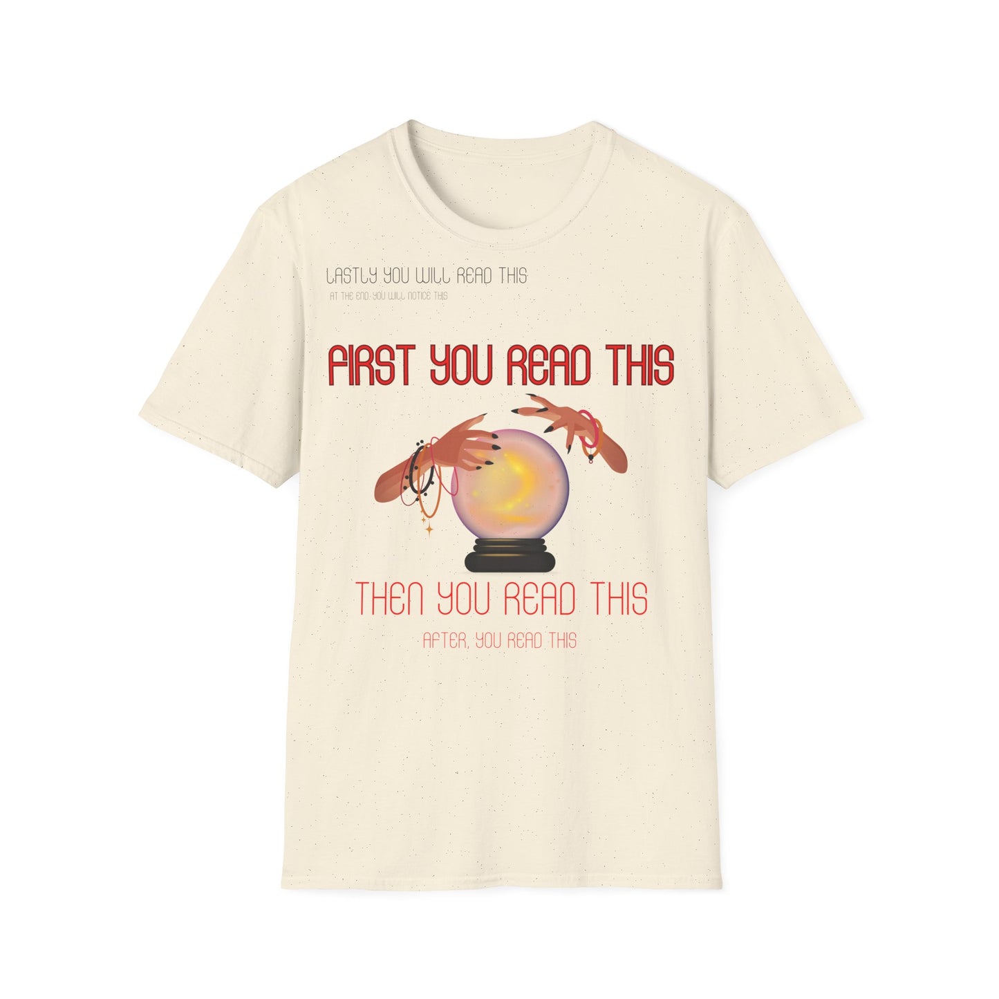 Unisex Softstyle T-Shirt - Future Teller Design